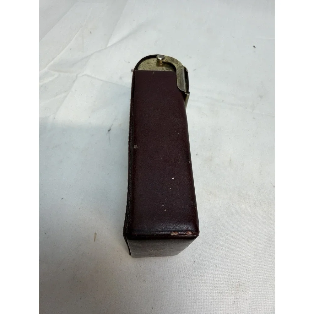 Vintage-BOSCA Elevator Lift Cigarette Leather Case with Logo -